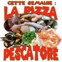 pizza de la semaine n° 8 = PESCATORE