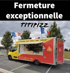 fermé samedi 26 aout