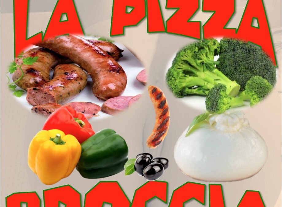 pizza de la semaine n° 3 = BROCCIA